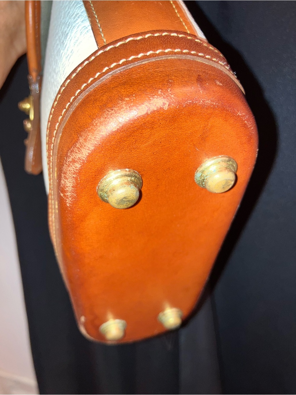 RARE Dooney and Bourke R79 Mini Spectator Crossbody from the Cavalry Collection - Picture 7 of 16